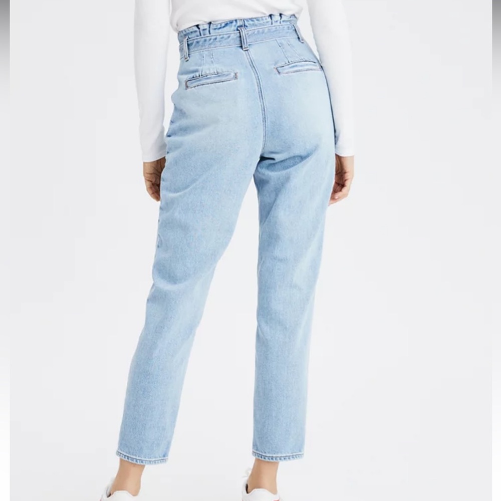american eagle highest waist mom jean